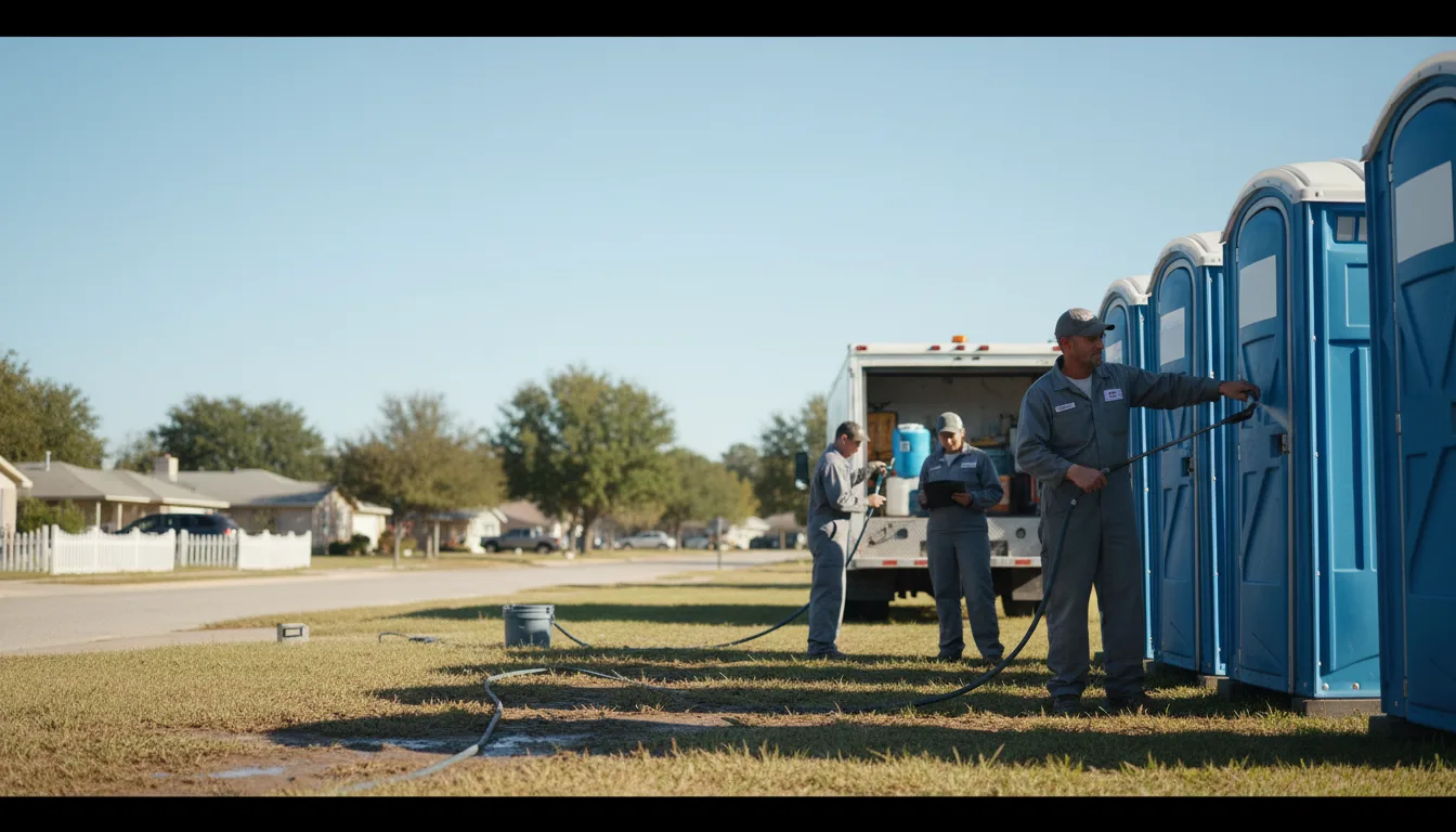 Long-Term Portable Toilet Rental in Littleton, NC near me